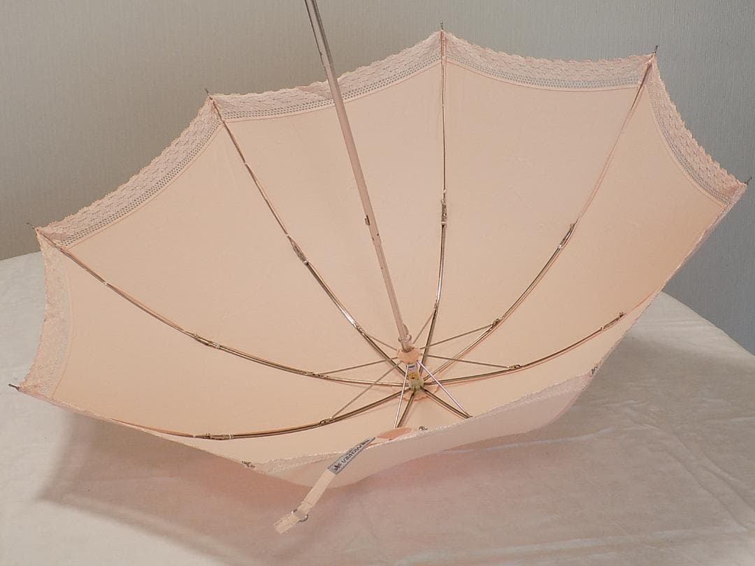 前原光栄商店　レース木綿折りたたみ日傘