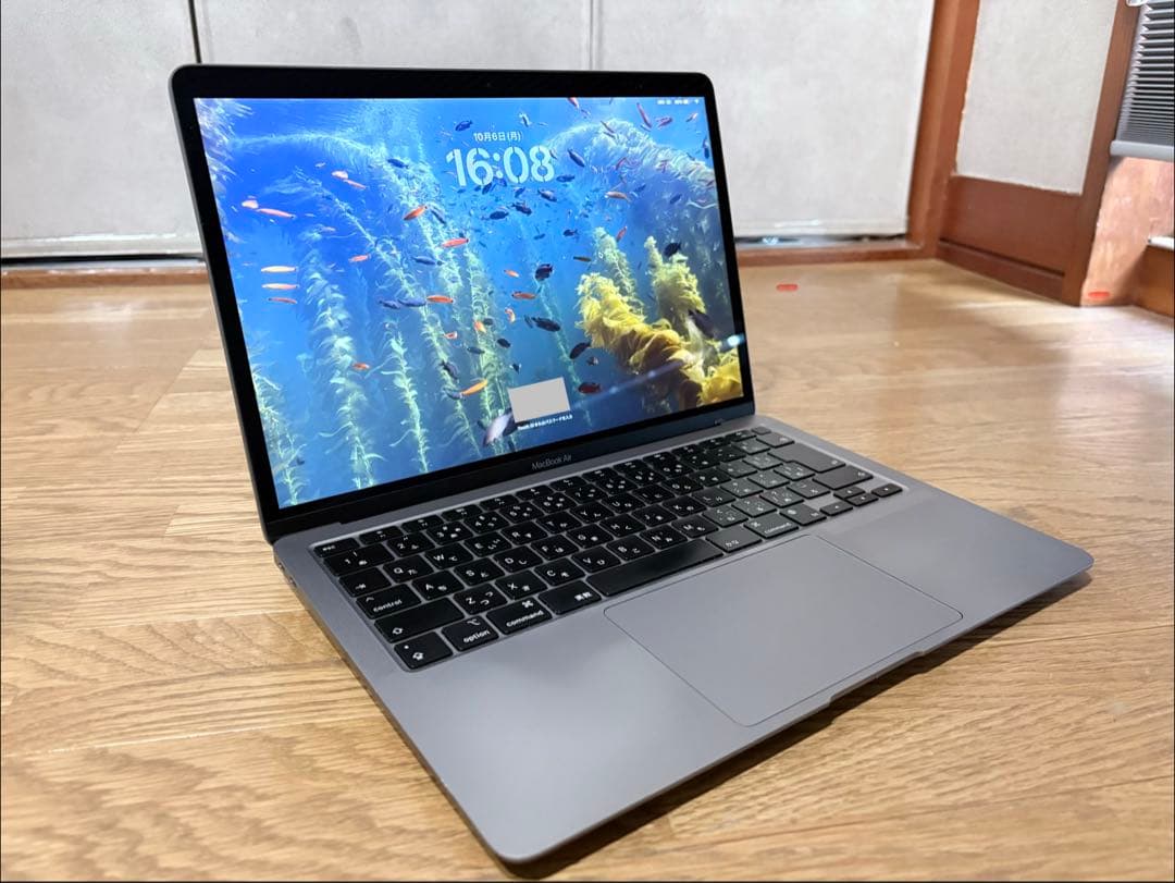MacBook Air スペースグレイ 256GB M1、2020モデル