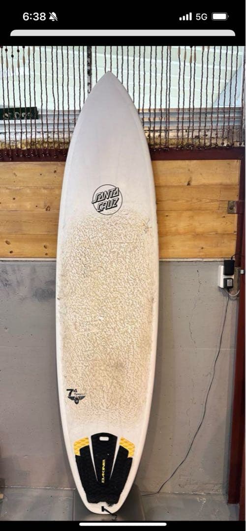 サンタクルーズ　パンプキン　7.4 サーフボード ミッドレングス