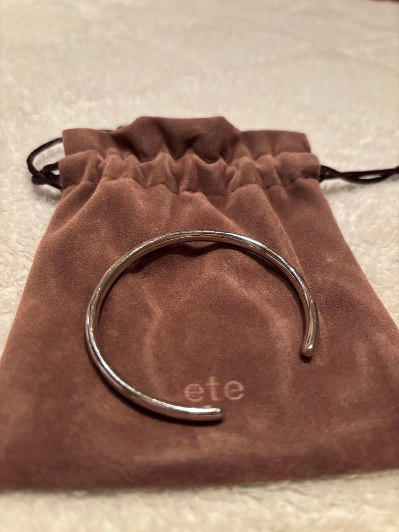 ete シルバーバングル サイズS