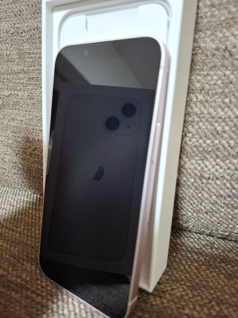 【箱付き美品】iPhone13mini 256GBピンク 84%