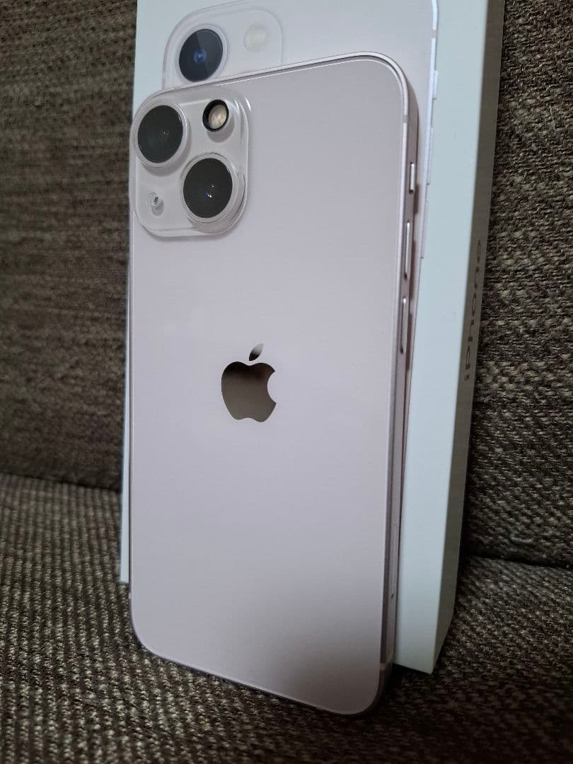 【箱付き美品】iPhone13mini 256GBピンク 84%