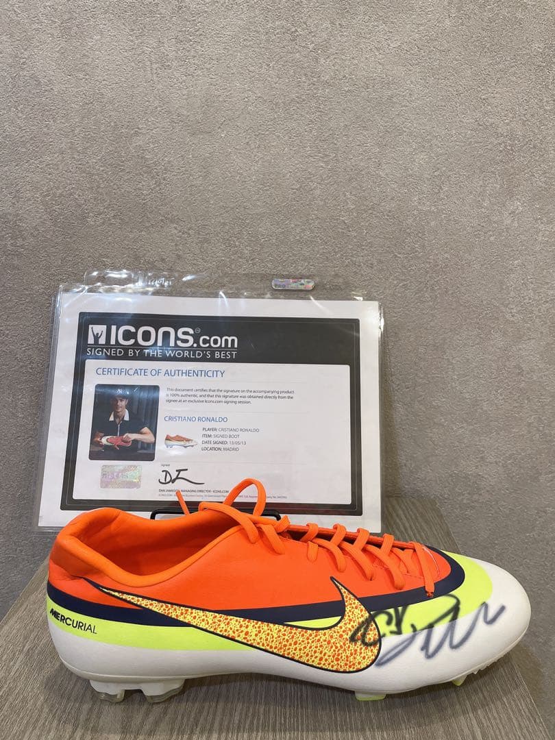 クリスティアーノ・ロナウド 直筆サイン cristiano ronaldo