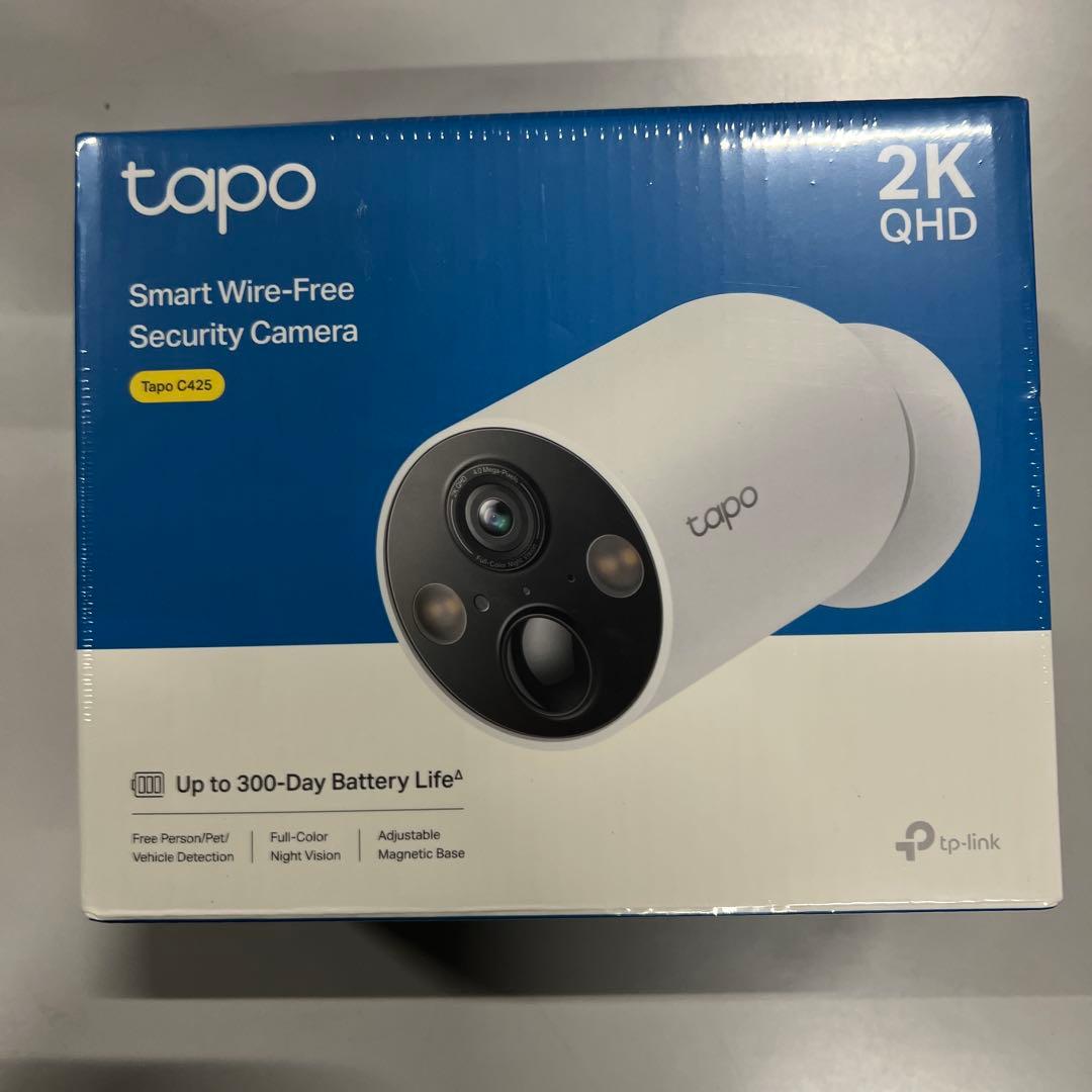 TP-Link Tapo 防犯カメラ 屋外 屋内 マグネット WiFi カメラ