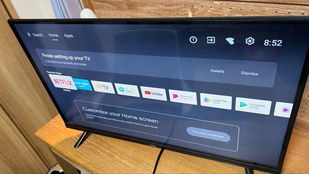 Chic JL32G7E 32型スマートディスプレイ （チューナーレステレビ）