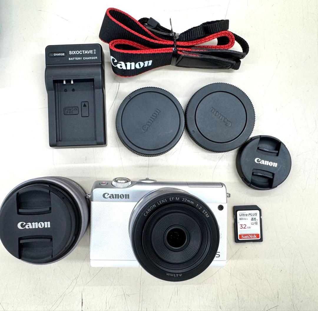 Canon EOS M100 ミラーレスカメラセット