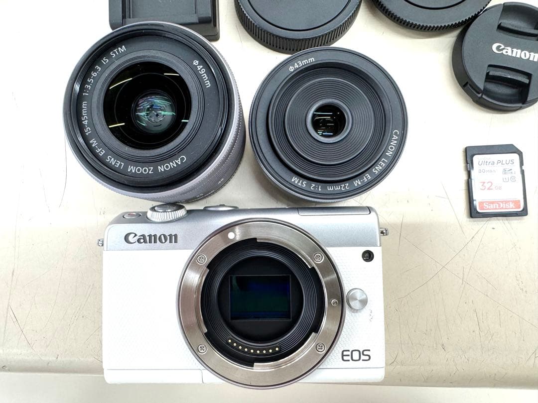 Canon EOS M100 ミラーレスカメラセット