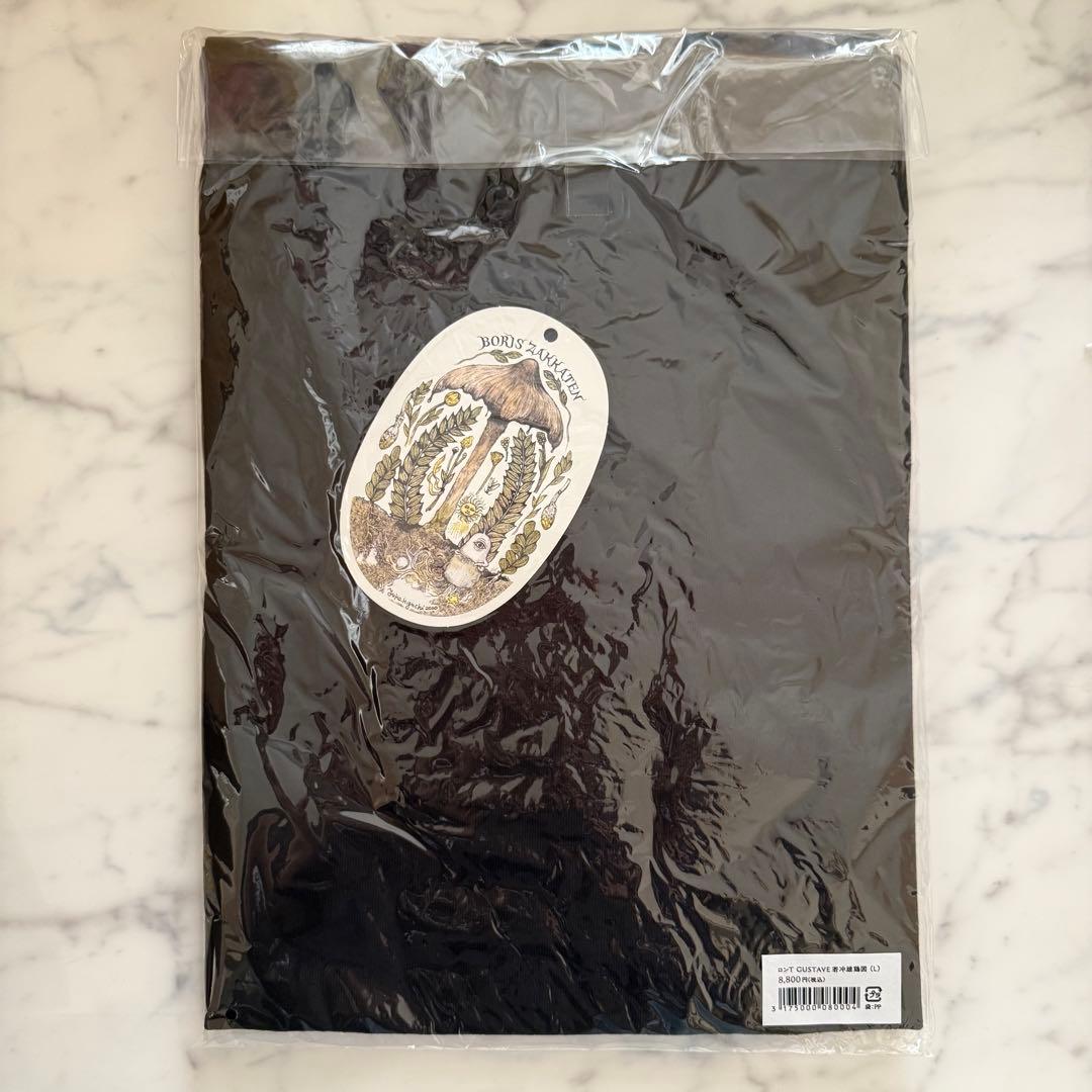 【新品未開封】ボリス雑貨店　ヒグチユウコ　ロンT GUSTAVE若冲雄鶏図　Ｌ