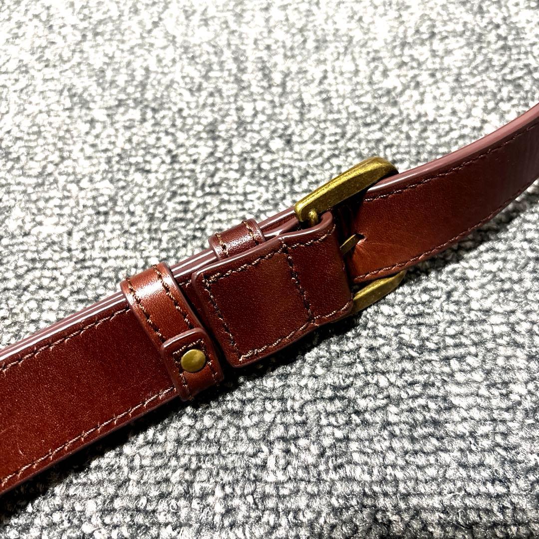 マザーハウス✳︎アンティークソラ✳︎ブラウン美品✳︎フリーポケット✳︎本革✳︎ポシェット