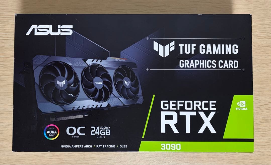 グラフィックボード・グラボ・ビデオカード ASUS TUF GEFORCE RTX 3090 OC 24GB