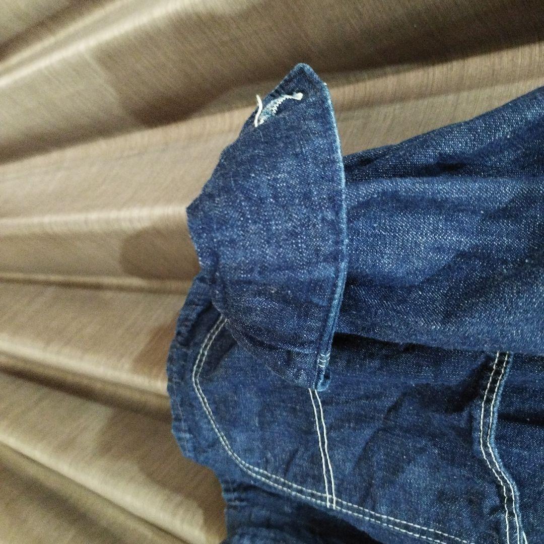 ヴィンテージ　パイオニア　カバーオール 3ポケット　濃紺