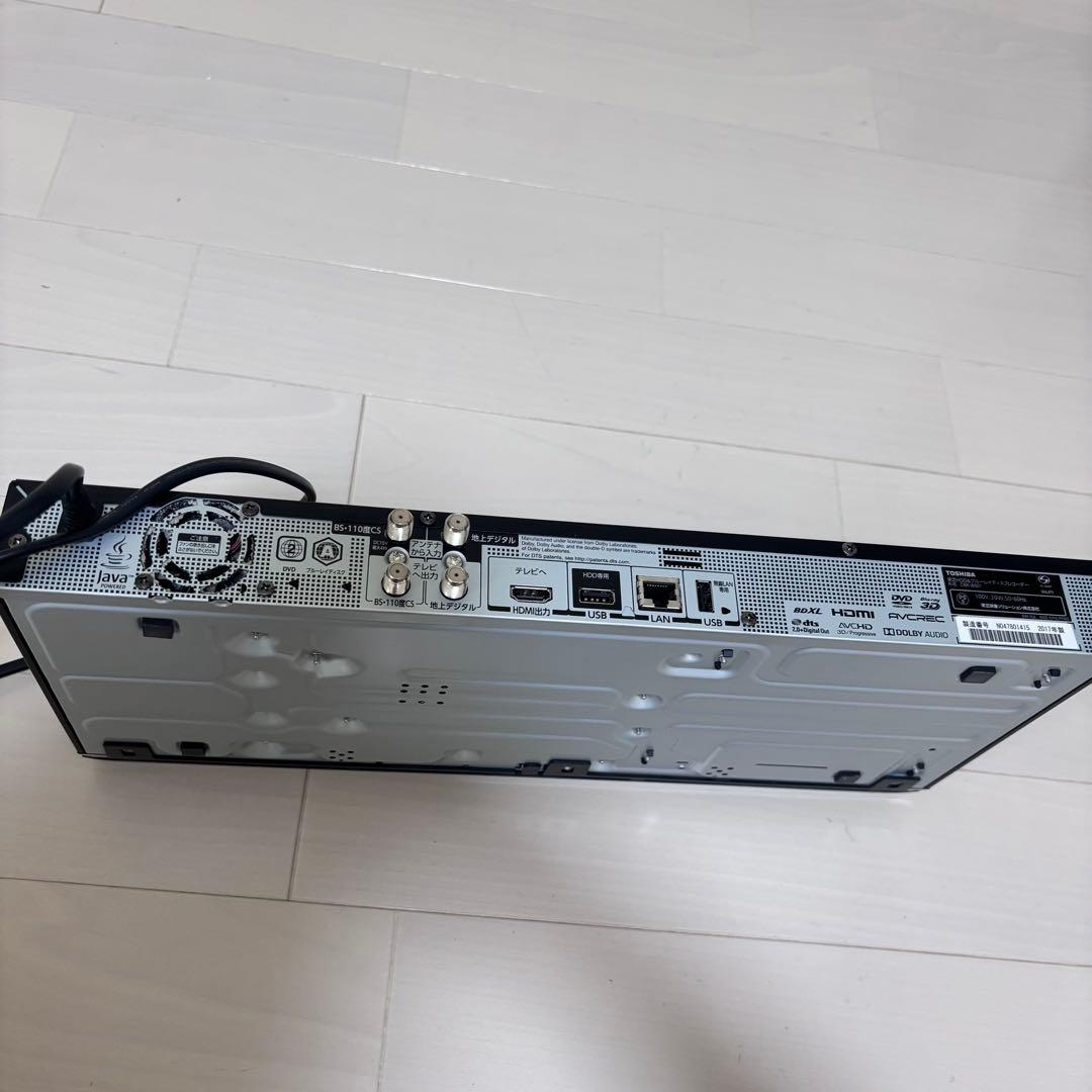 レコーダー　Blu-ray REGZA 東芝