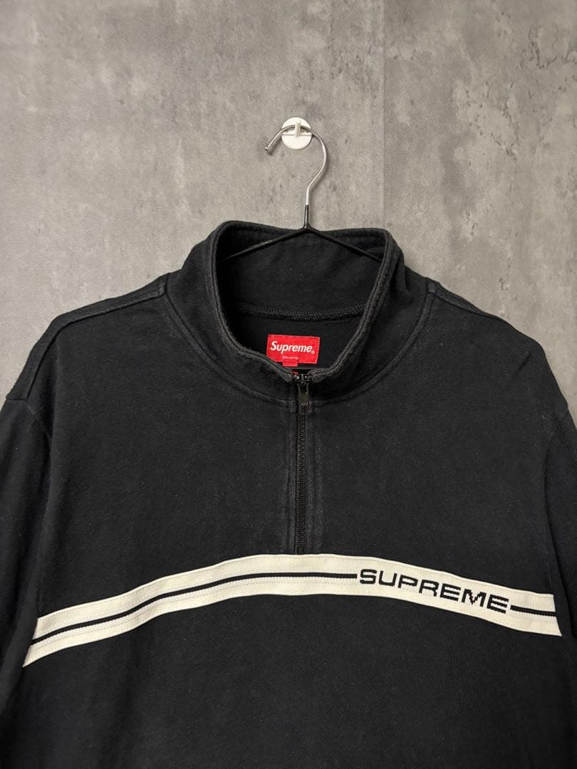 〈早い者勝ち・美品〉SUPREME 黒 即完売品 ハーブジップ トレーナー　L