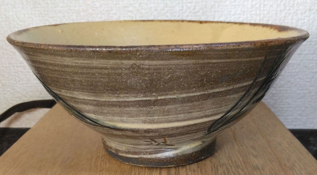 人間国宝 金城次郎 海老魚紋茶碗 栞 共箱 美品 壺屋焼 壷屋焼 やちむん 笑魚