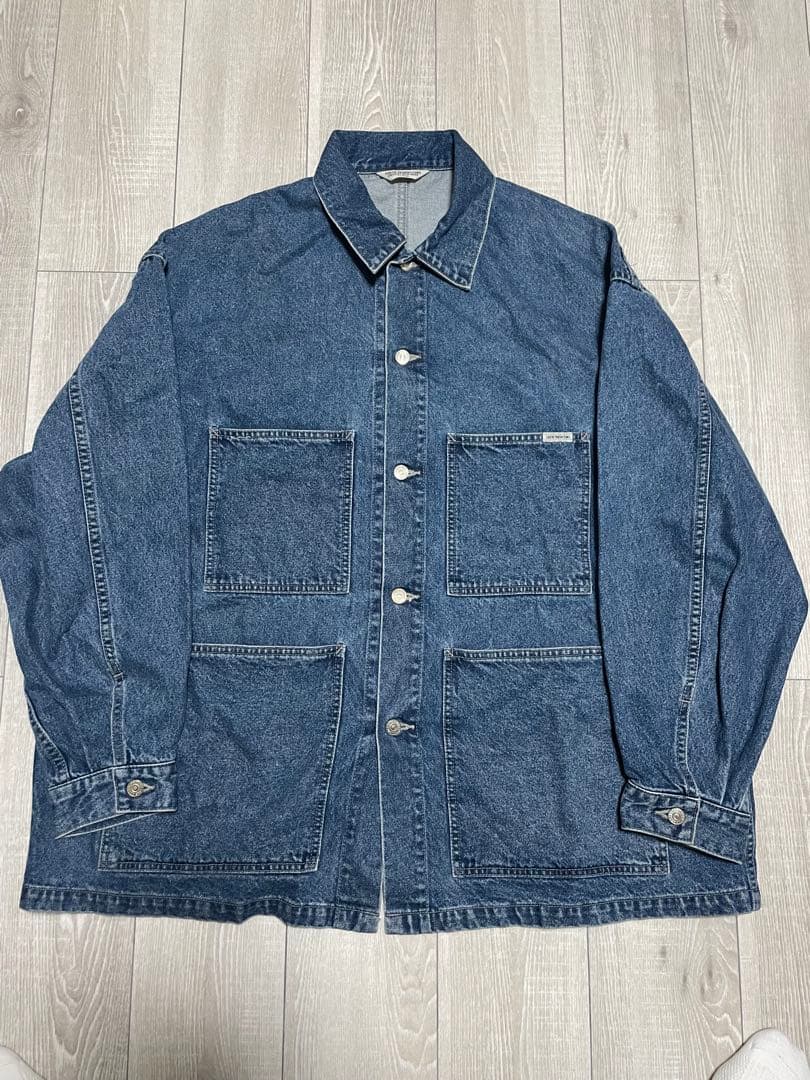 COOTIE 【DENIM COVERALL HARD WASH】 XLサイズ