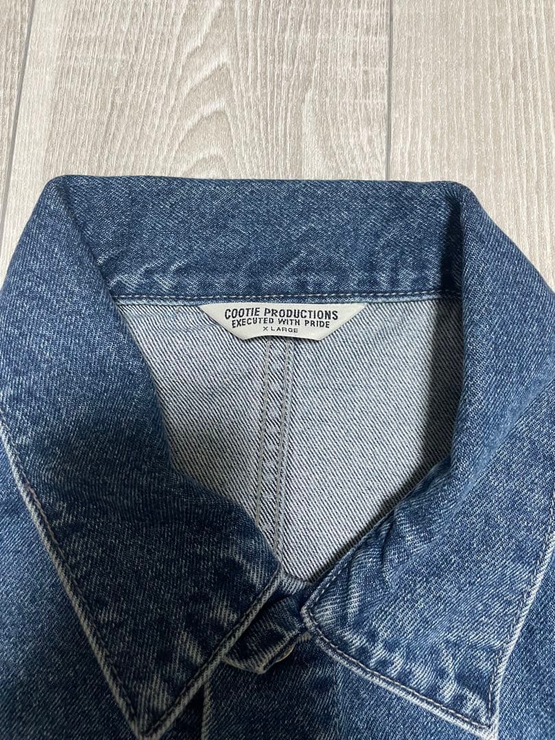 COOTIE 【DENIM COVERALL HARD WASH】 XLサイズ