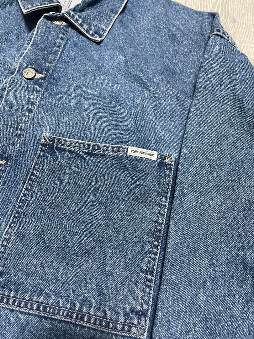 COOTIE 【DENIM COVERALL HARD WASH】 XLサイズ