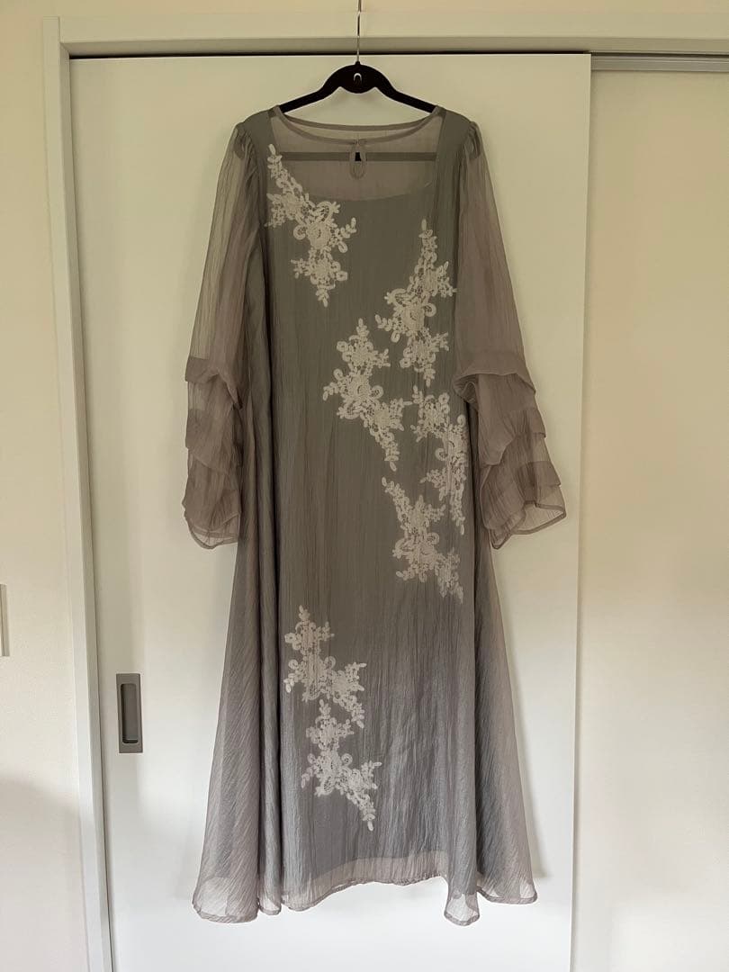 【niana】シアーAラインワンピース