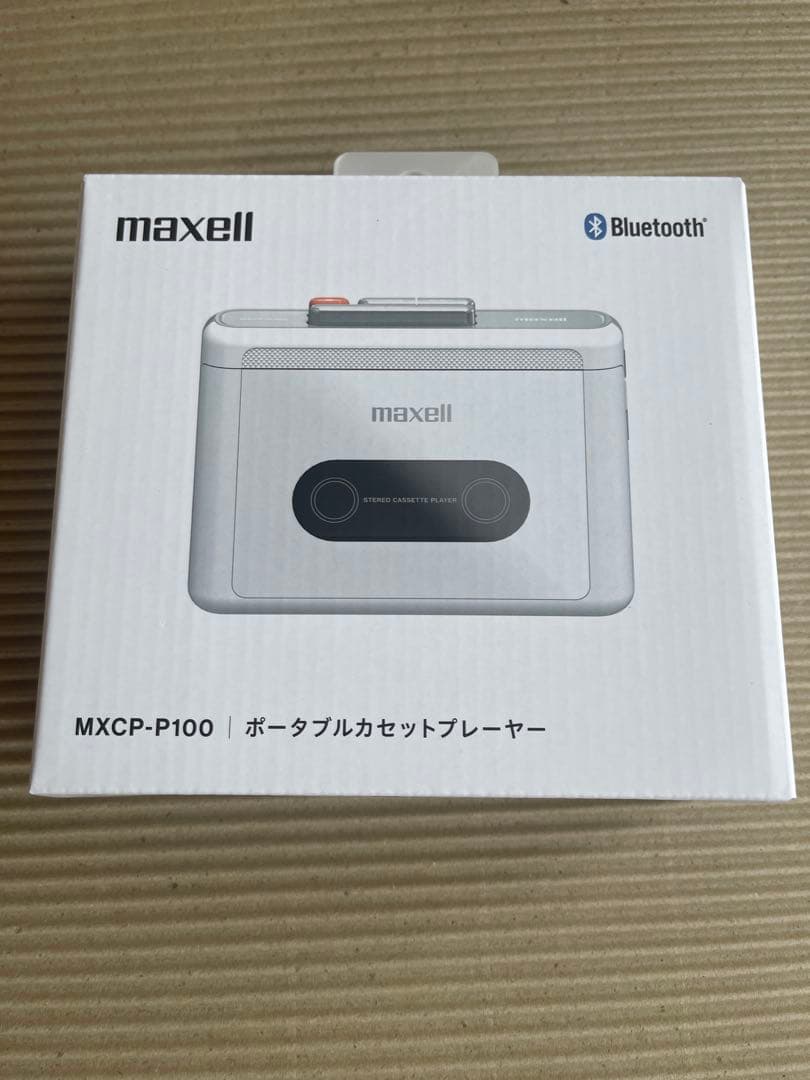 maxell MXCP-P100 Bluetoothポータブルカセットプレーヤー