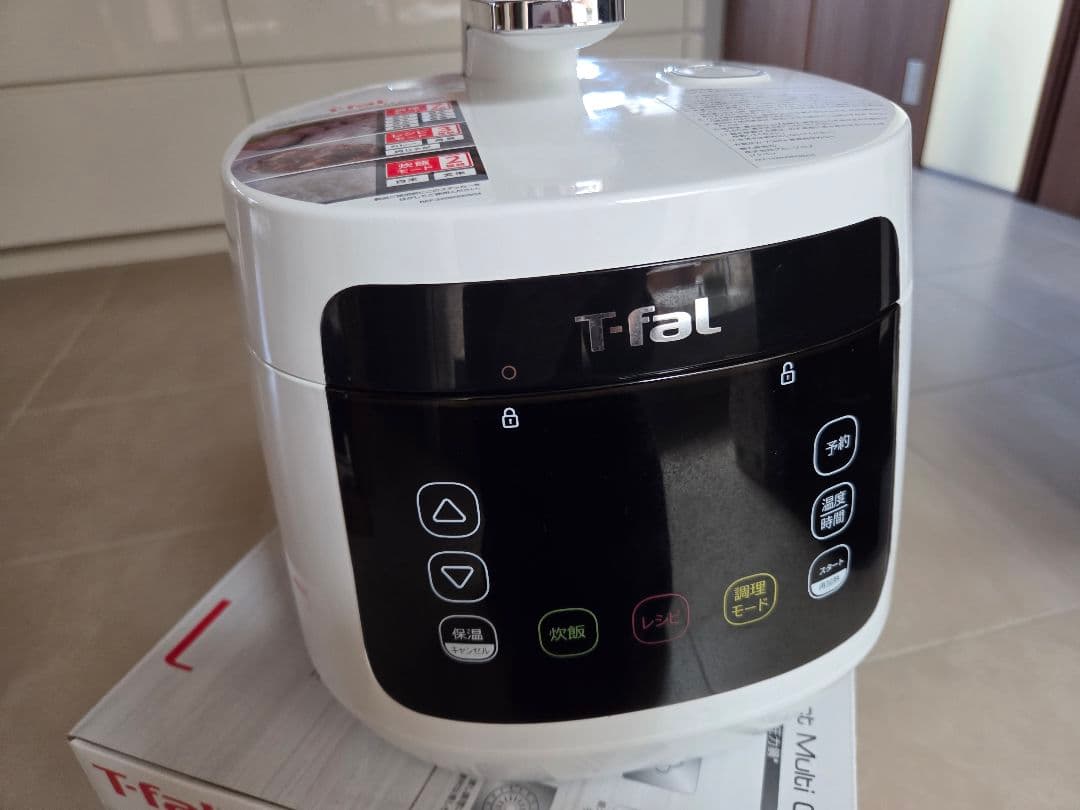 T-fal ティファール　電気圧力鍋 ラクラ　コンパクト　CY3511JP