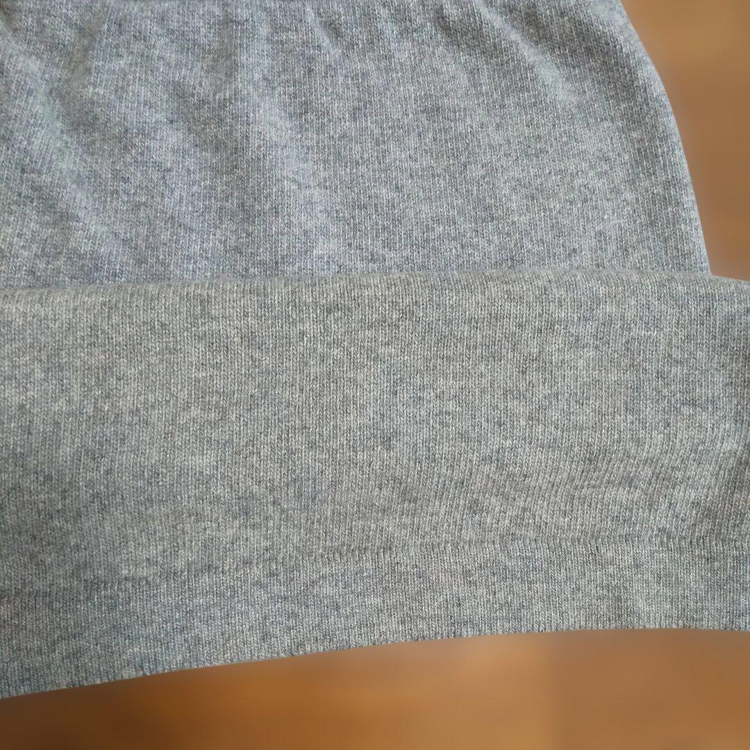 ky218 CHANEL ニットスカート グレー カシミア100 2サイズ