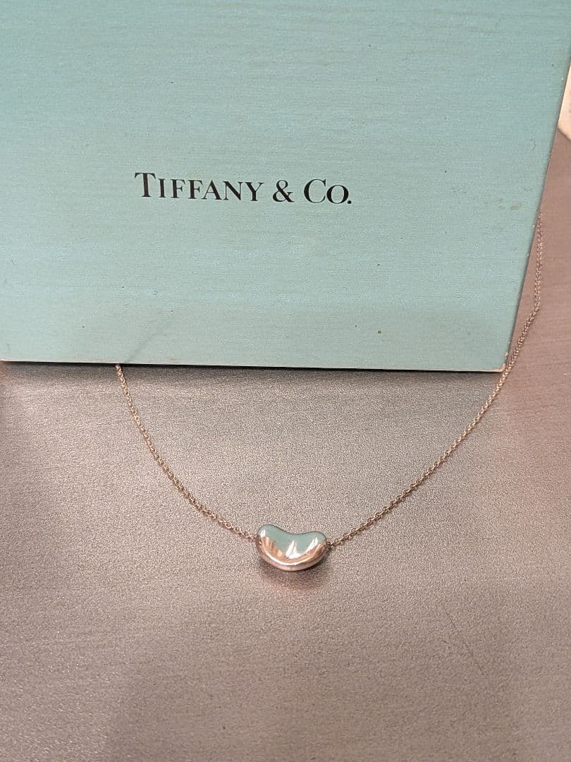 ティファニー ミニ ビーン ネックレス シルバー ビーンズ シルバー925