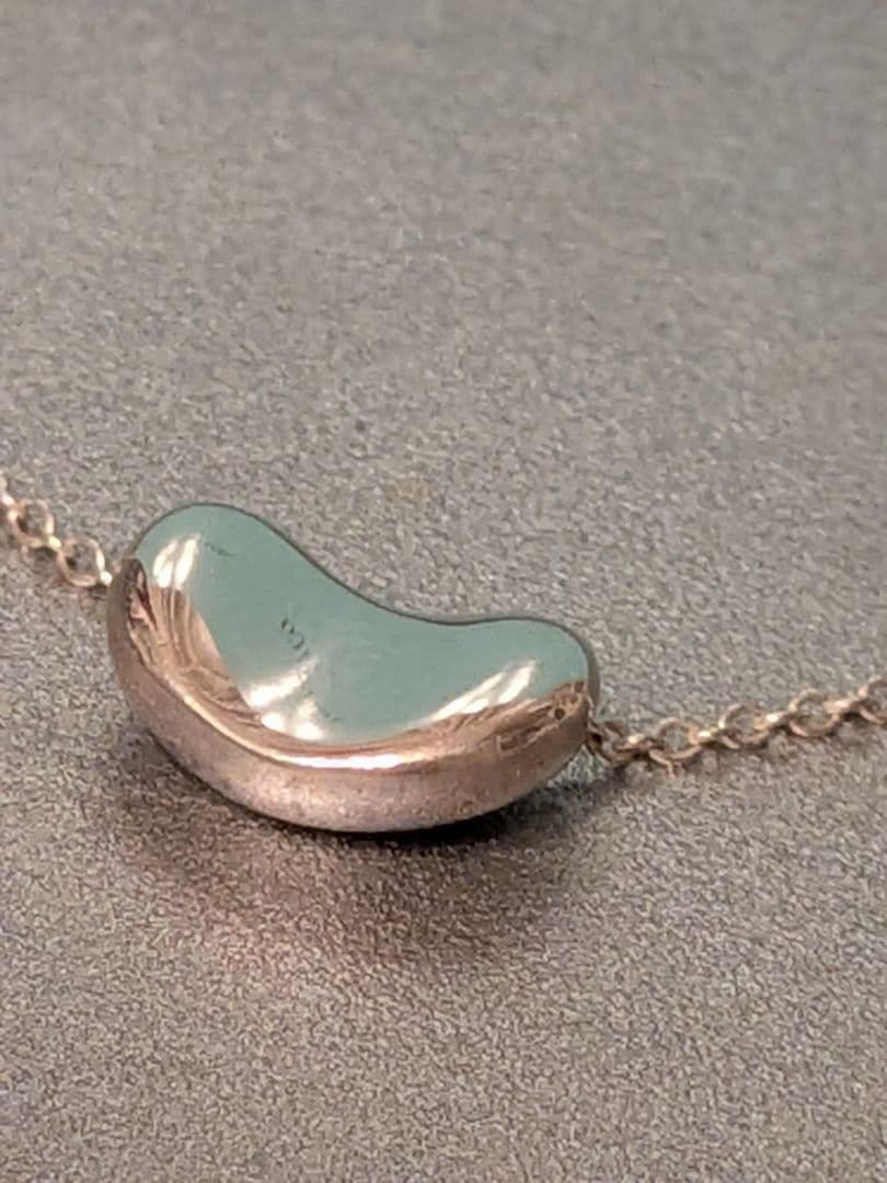 ティファニー ミニ ビーン ネックレス シルバー ビーンズ シルバー925