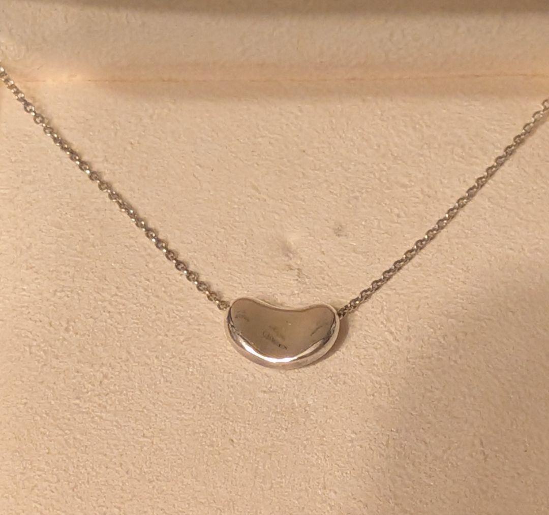 ティファニー ミニ ビーン ネックレス シルバー ビーンズ シルバー925