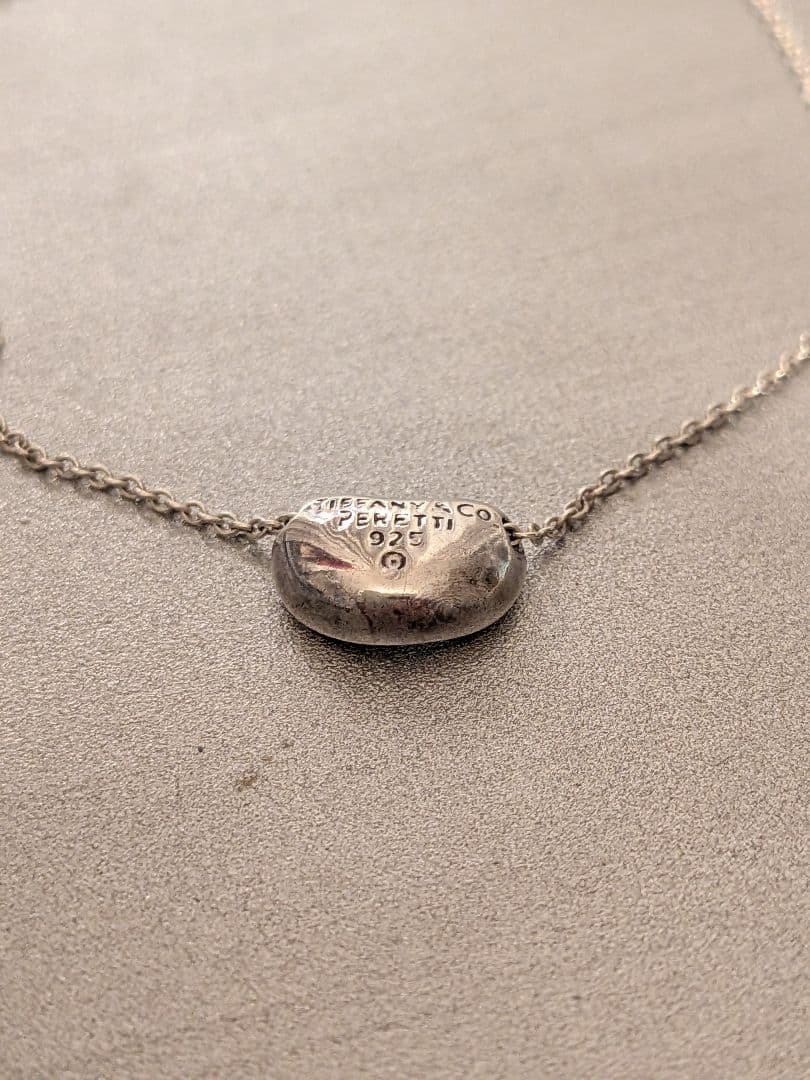 ティファニー ミニ ビーン ネックレス シルバー ビーンズ シルバー925