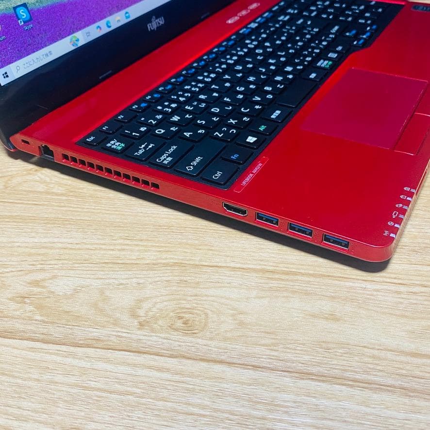 初心者でも安心！ 届いてすぐ使える 富士通 ノートパソコン セットアップ済み！