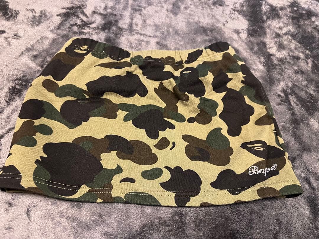 スカート A BATHING APE 1ST CAMO SWEAT SKIRT