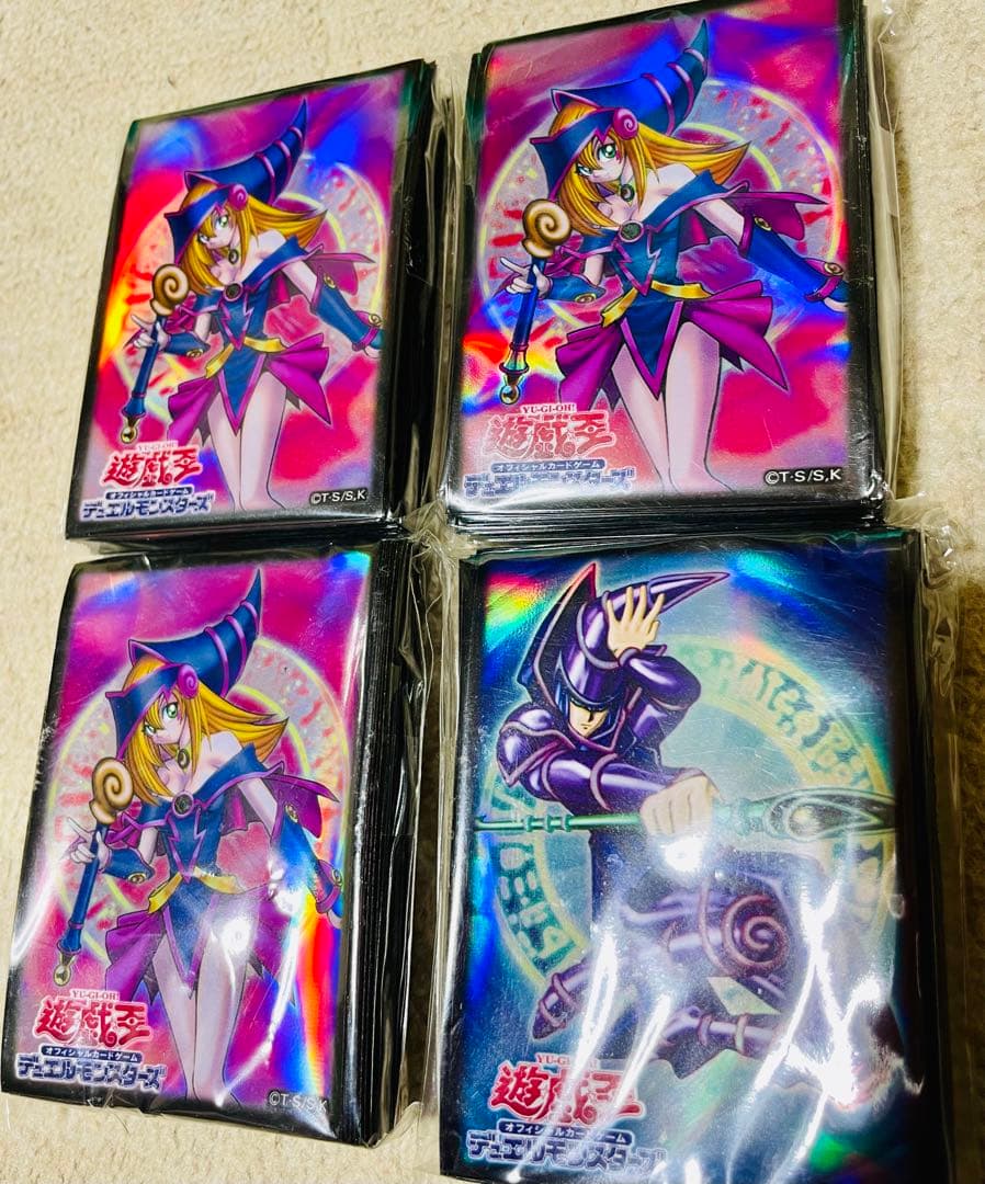 遊戯王 ブラックマジシャンガール 未開封 決闘王の記憶 公式スリーブ セット
