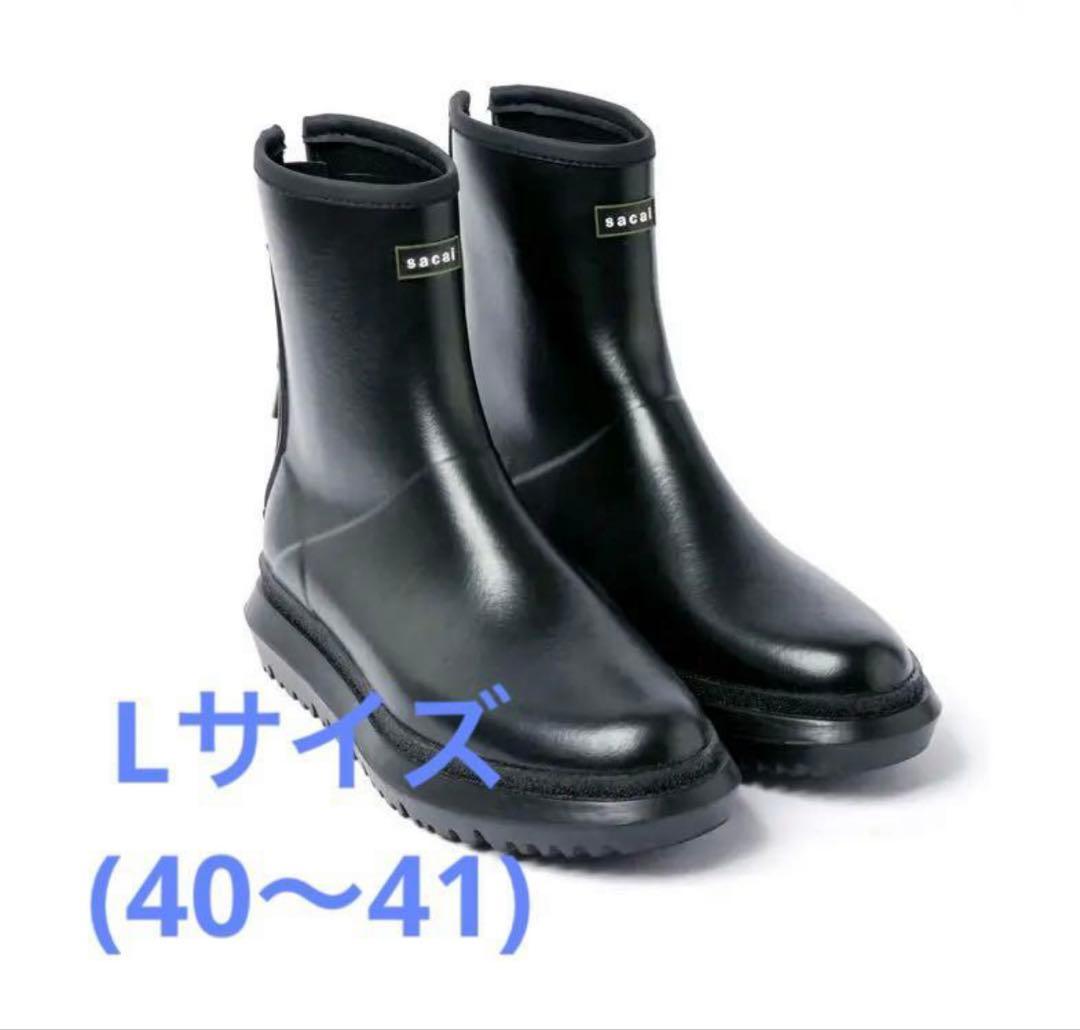 新品25AW Sacai Rubber Boots Lサイズ ラバーブーツ