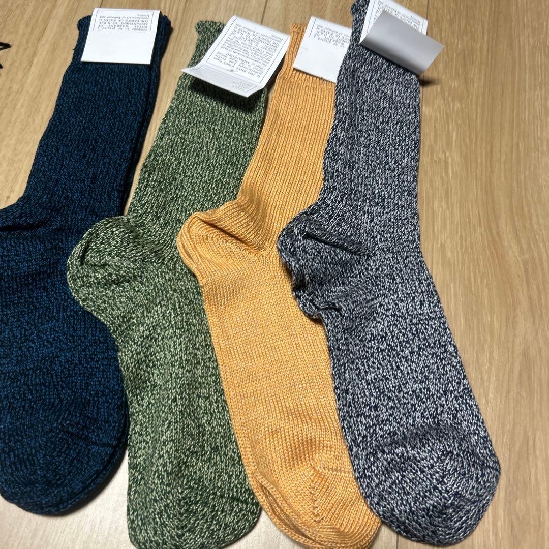 未使用corgi コーギ ソックス 25～28㎝（10 1/2）　4足