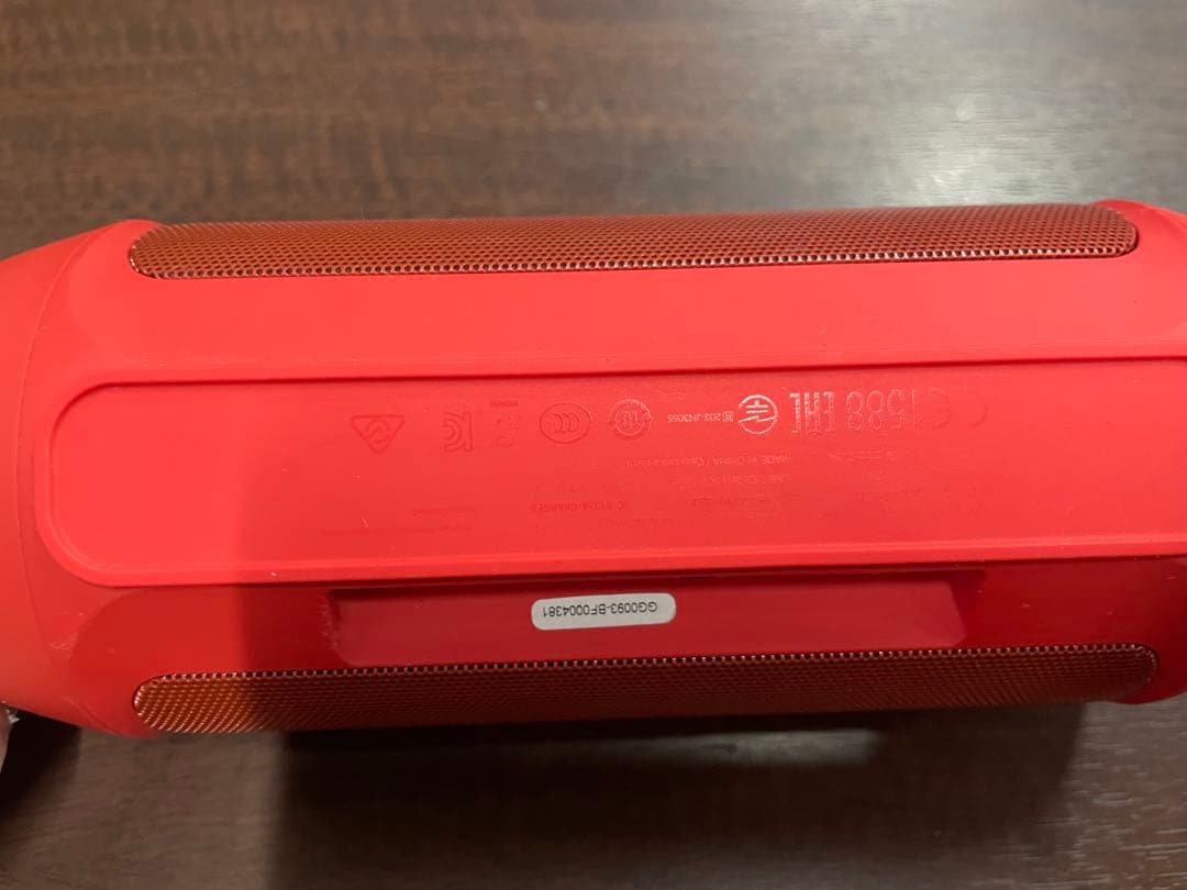 JBL CHARGE 2 PORTABLE SPEAKER 動作確認済み