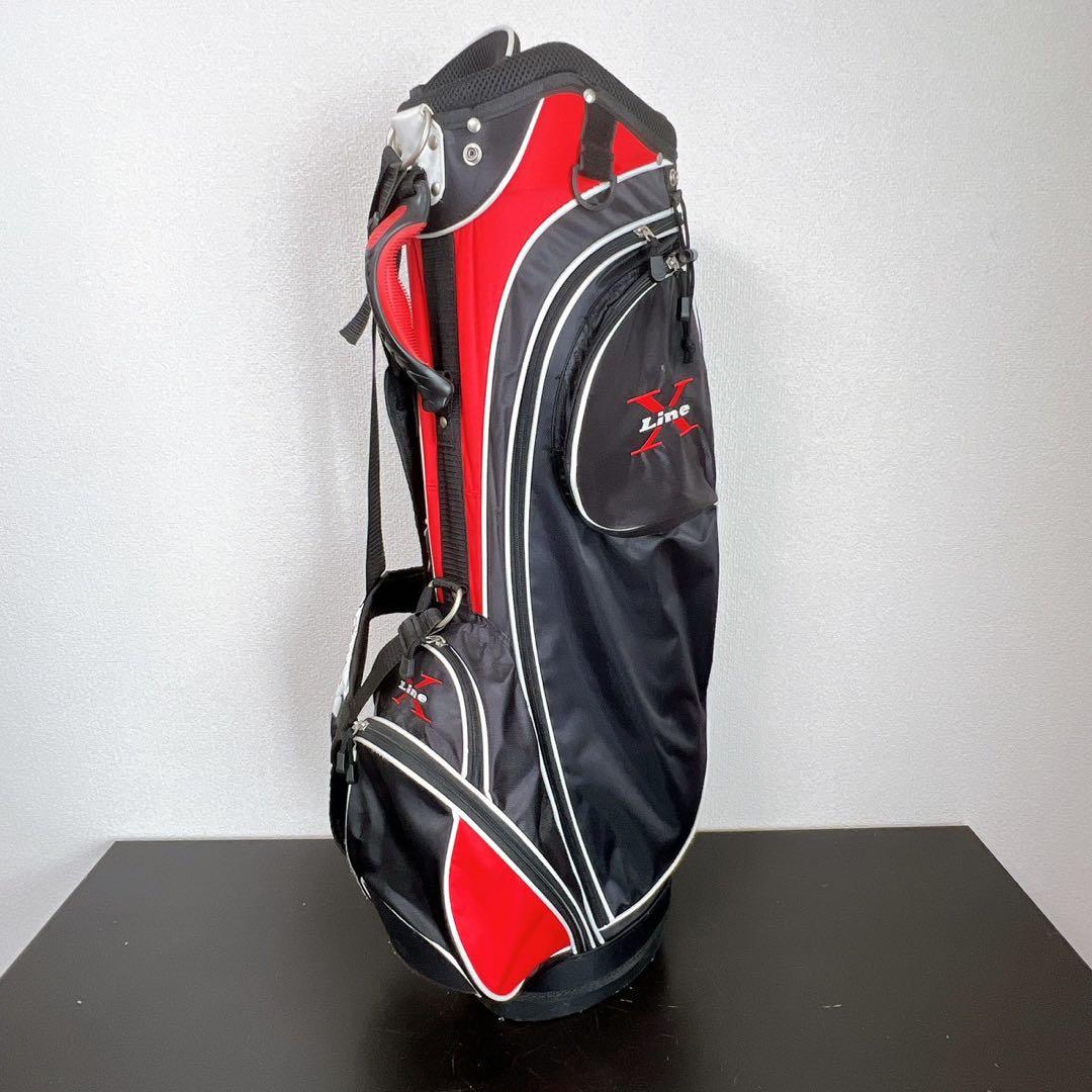 豪華8本 X-Line エックスラインゴルフセット Mフレックス スタンドバッグ