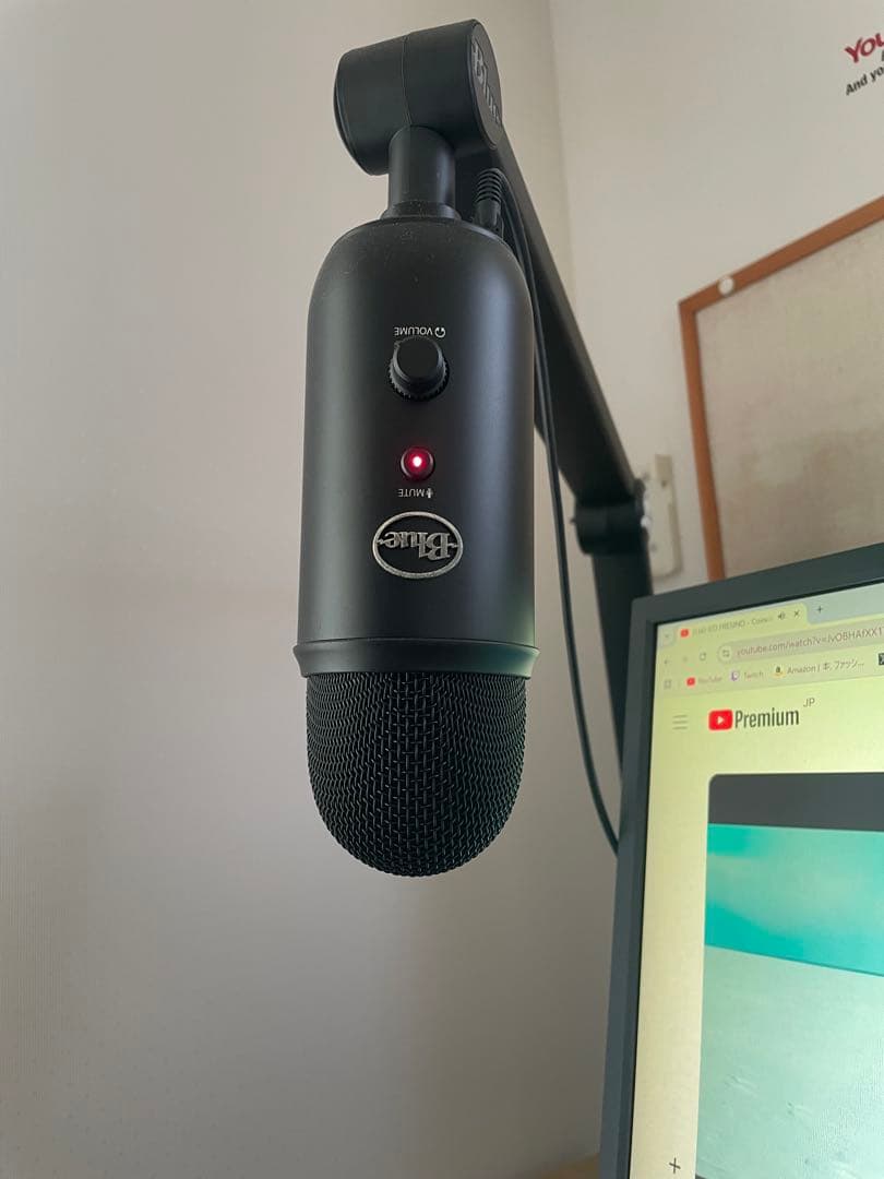 Logicool G Blue Yeti ゲーミングマイク BM400BK