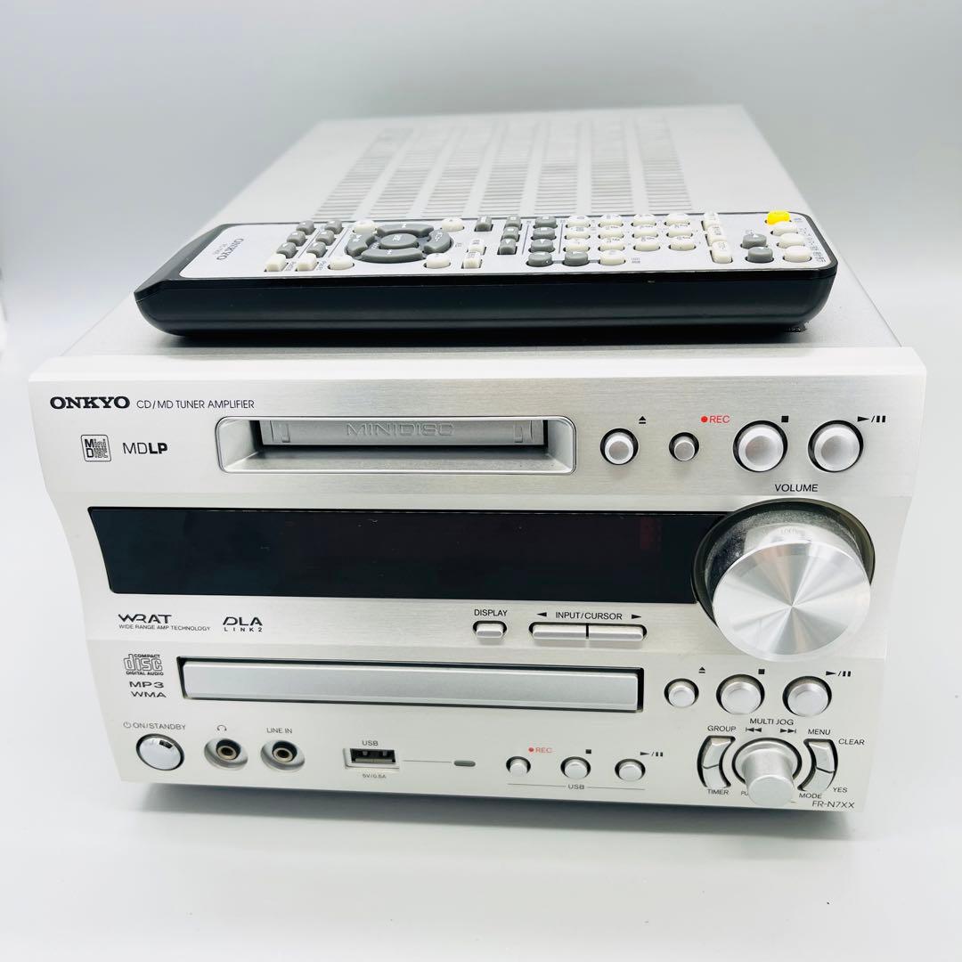 ジャンクONKYO ネットワーク CD/MD レシーバー FR-N7XXオンキョ
