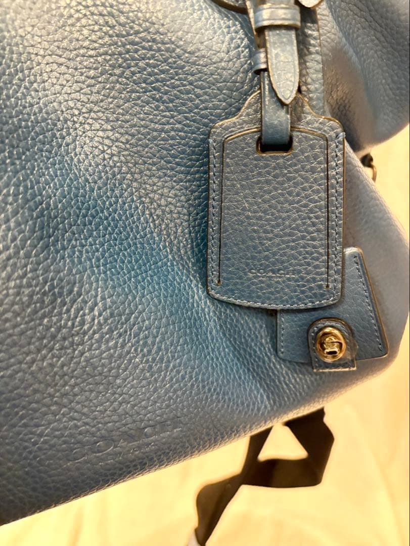 値下げ　COACH コーチ ボストンバッグ レザー 旅行