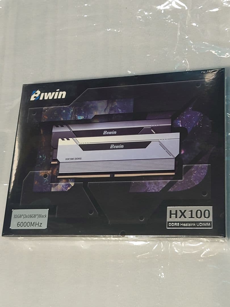 Biwin HX100 DDR5 6000MHz 32GB(16GB×2) クロ