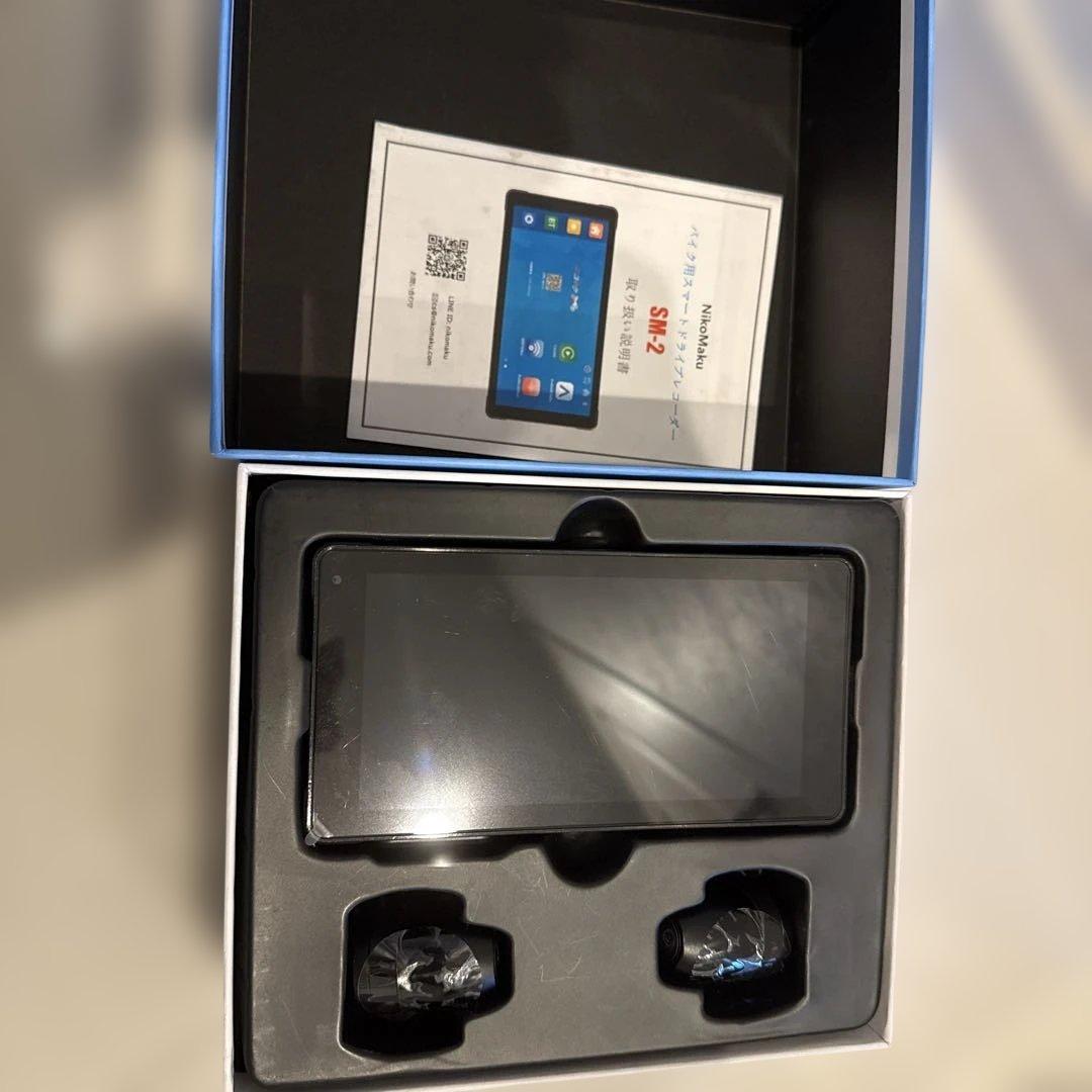 【新品】バイク用スマートモニター&ドライブレコーダー　NikoMaku SM-2