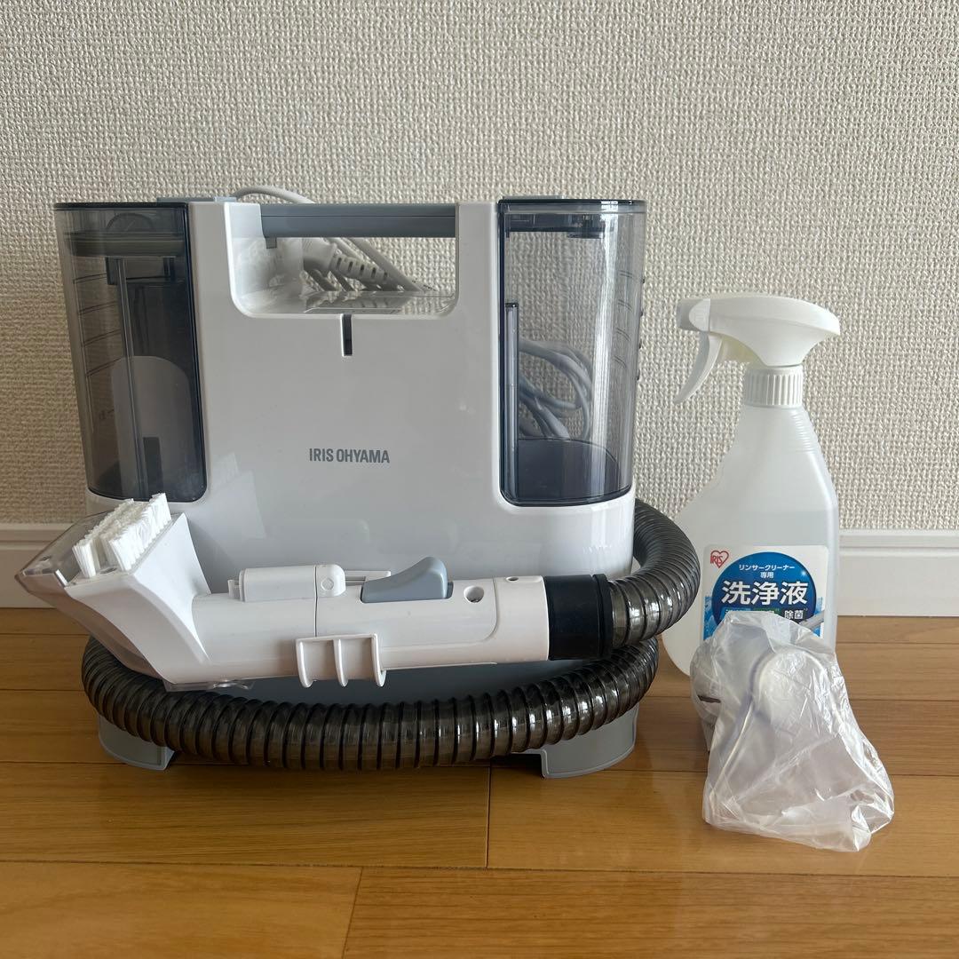 IRIS OHYAMA 布製品洗浄クリーナー RNS-P10-W 説明書付き