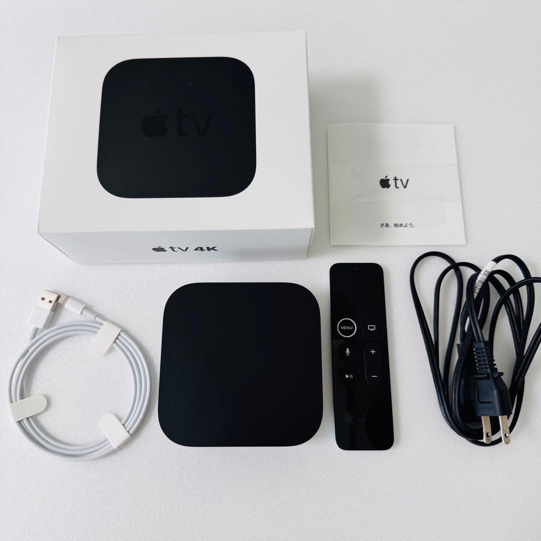 美品　Apple TV 4K ブラック MQD22J/A A1842
