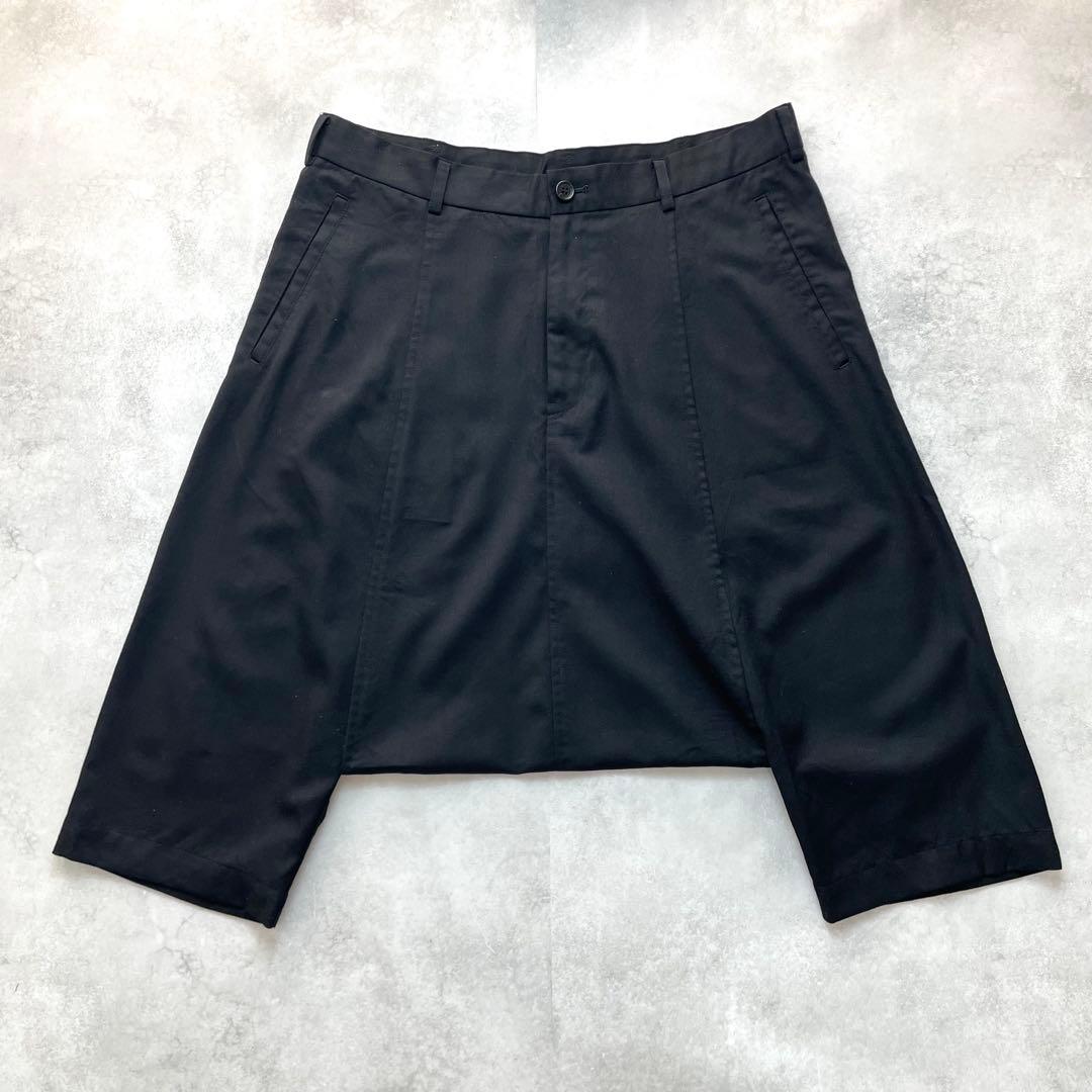 名作 極美品 コムデギャルソン ウールギャバジン サルエルパンツ AD2008