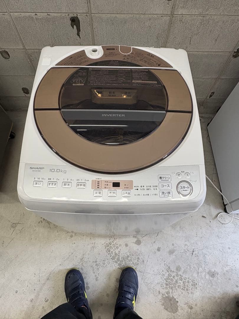 SHARP 2020年 10キロ 洗濯機 分解洗浄商品 大容量