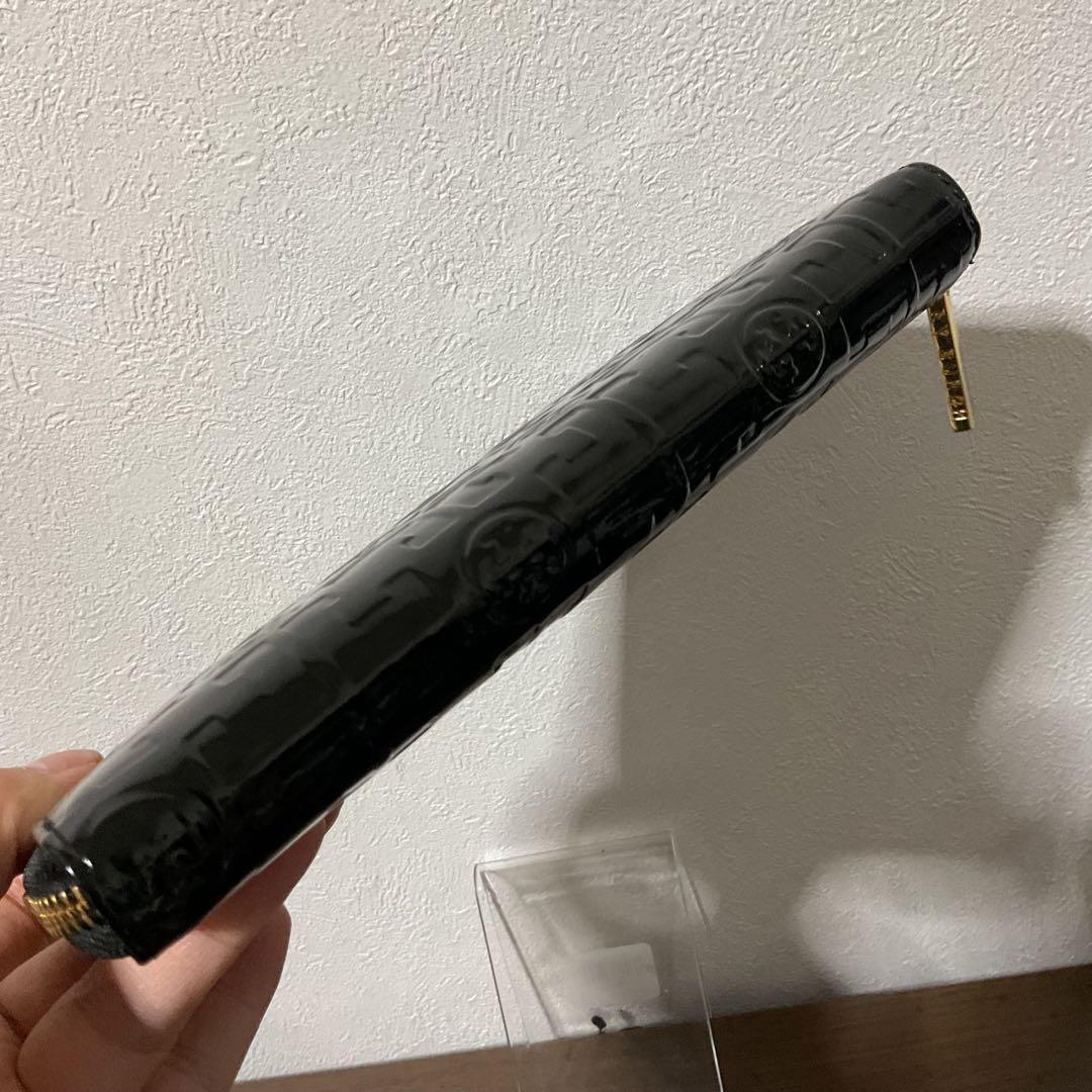 さんきょ使用2日 小銭入未使用 美品 トリーバーチ レザー ロゴ 長財布②