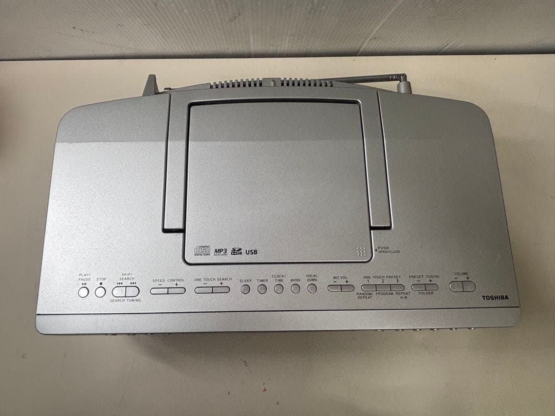 東芝 Aurex ラジオカセットレコーダー TY-AK1 2020年製