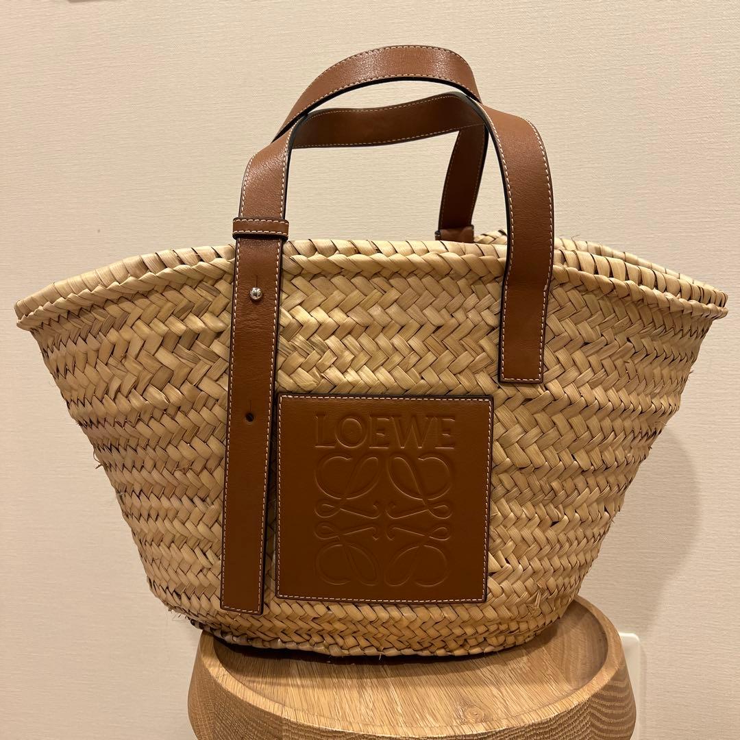 y*★様 【美品】LOEWE ロエベ　かごバッグ　ミディアム