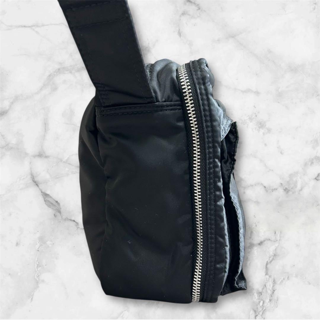 【極美品】PORTER TANKER ショルダーバッグ　２層　ブラック　L