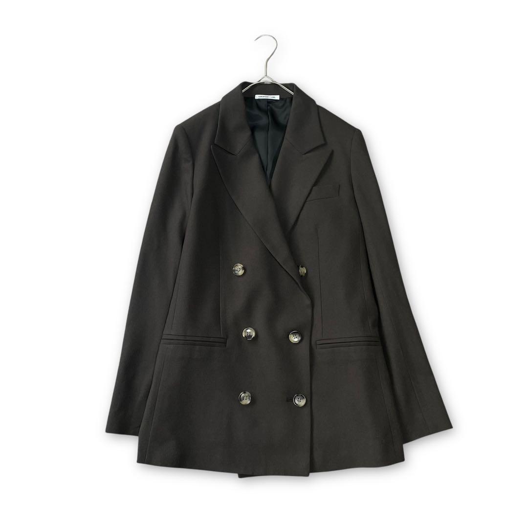 ほぼ未使用✨ドゥーズィエムクラス ダブル テーラードジャケット ブラウン 38